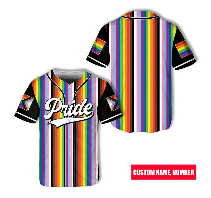 Pride Month Game Day Outfit For LGBT Community Baseball Fans