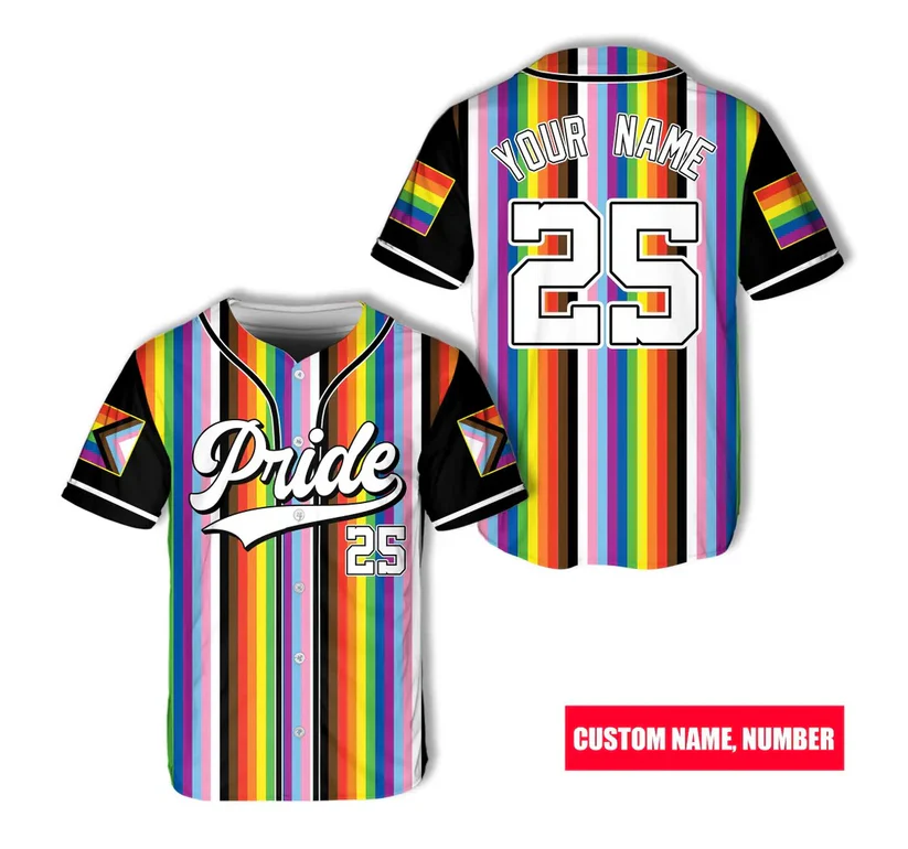Pride Month Game Day Outfit For LGBT Community Baseball Fans