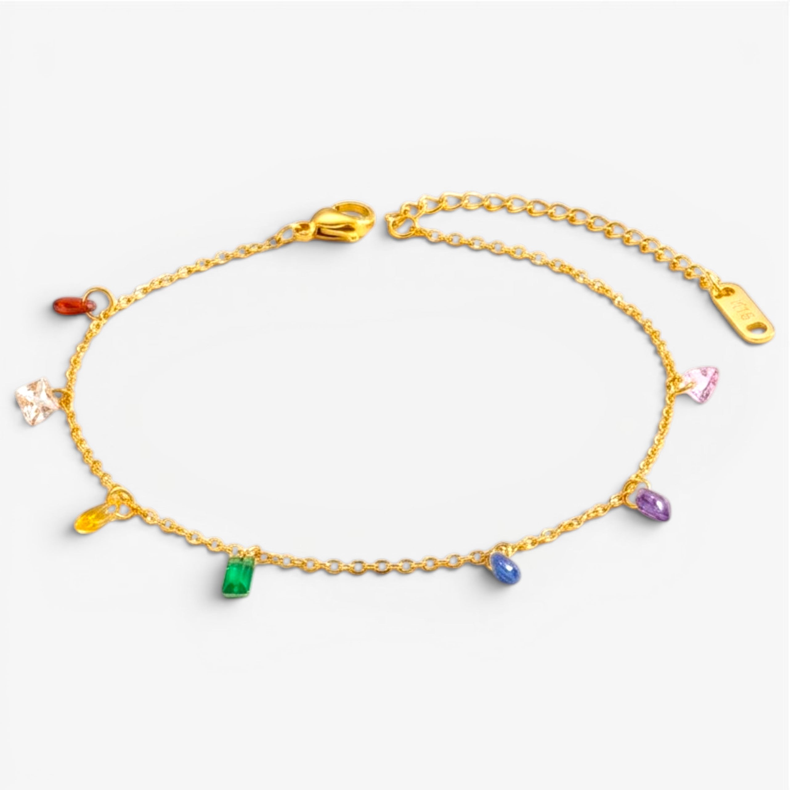 Rainbow Drip Bracelet