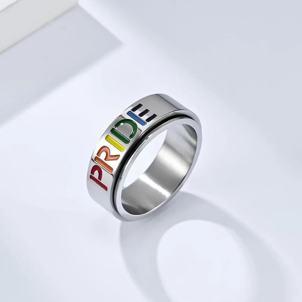 Spinning Pride Ring