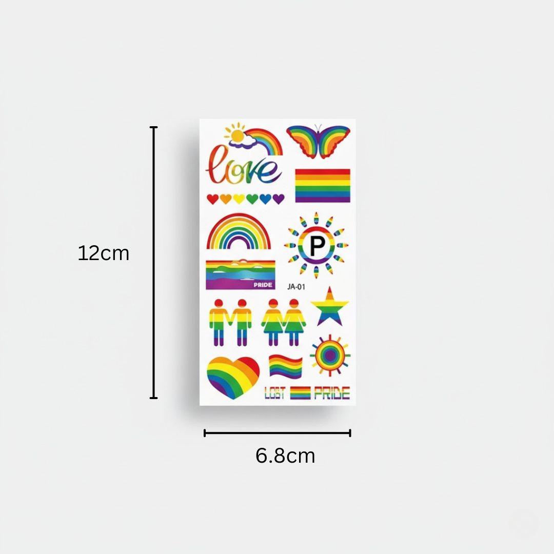 Temporary Tattoo Sticker Set