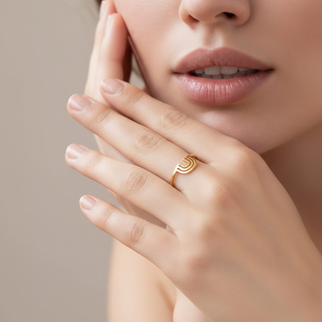 Golden Horizon Ring