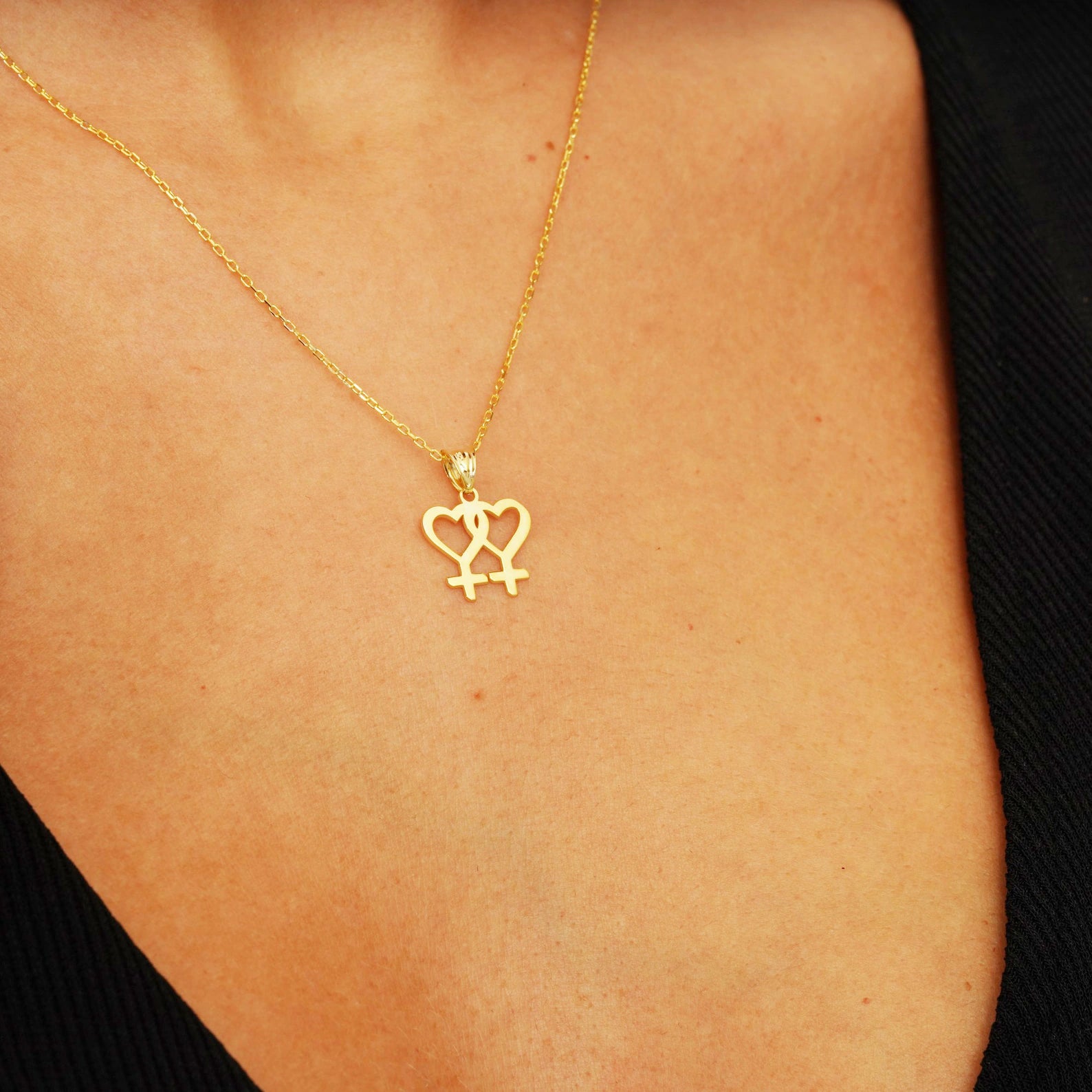 Twin Flames Pendant