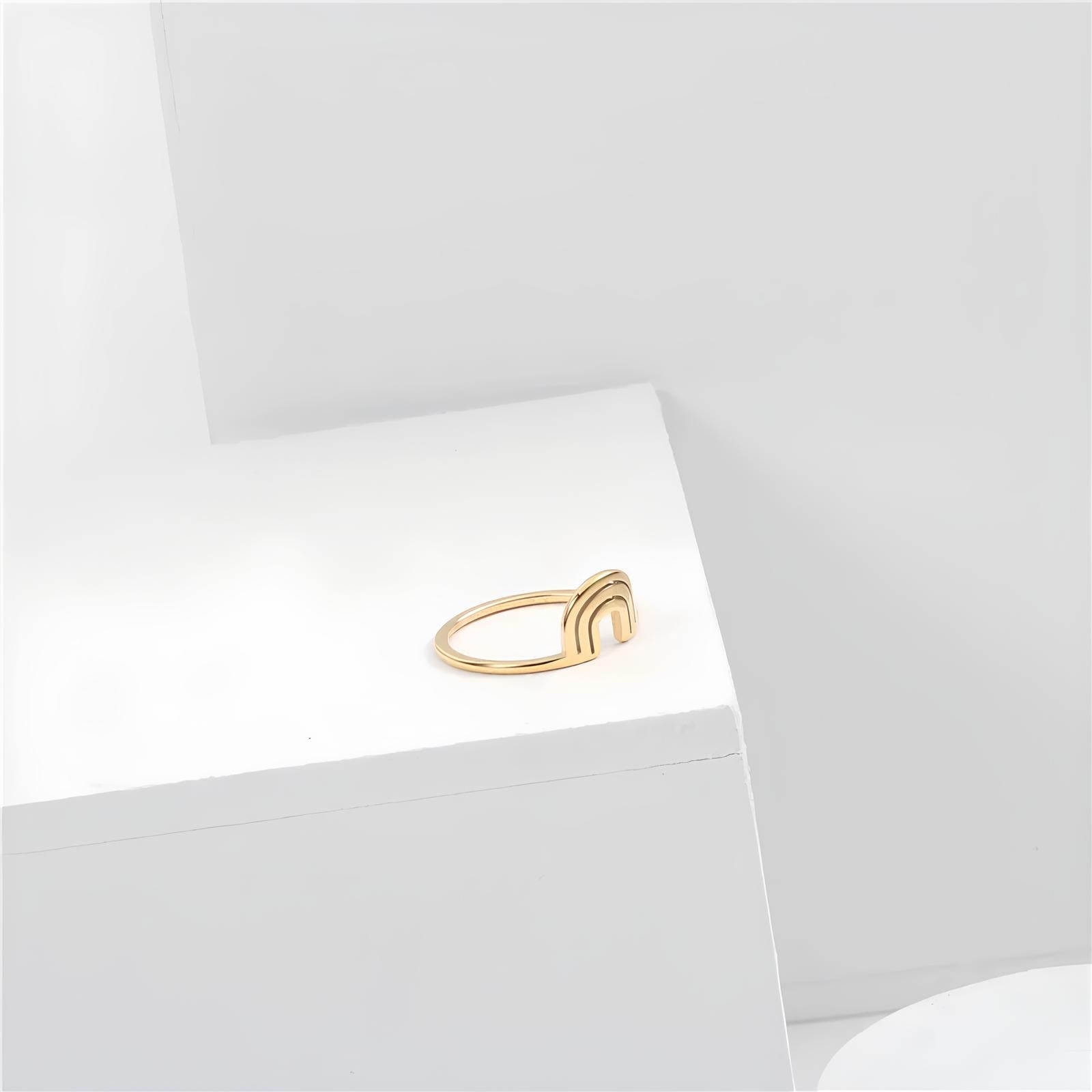 Golden Horizon Ring