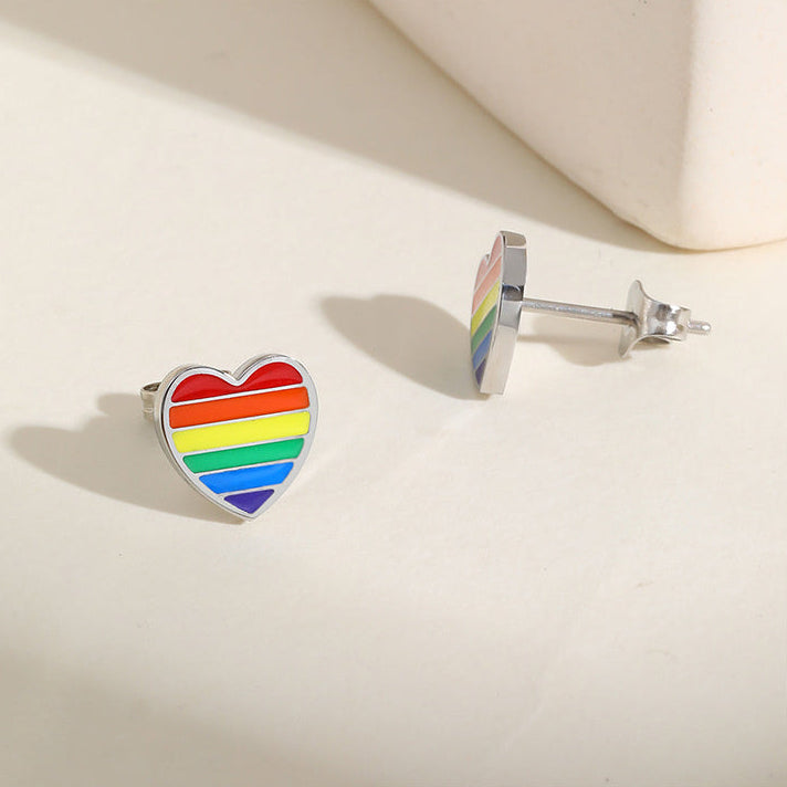 LoveLoud Heart Studs
