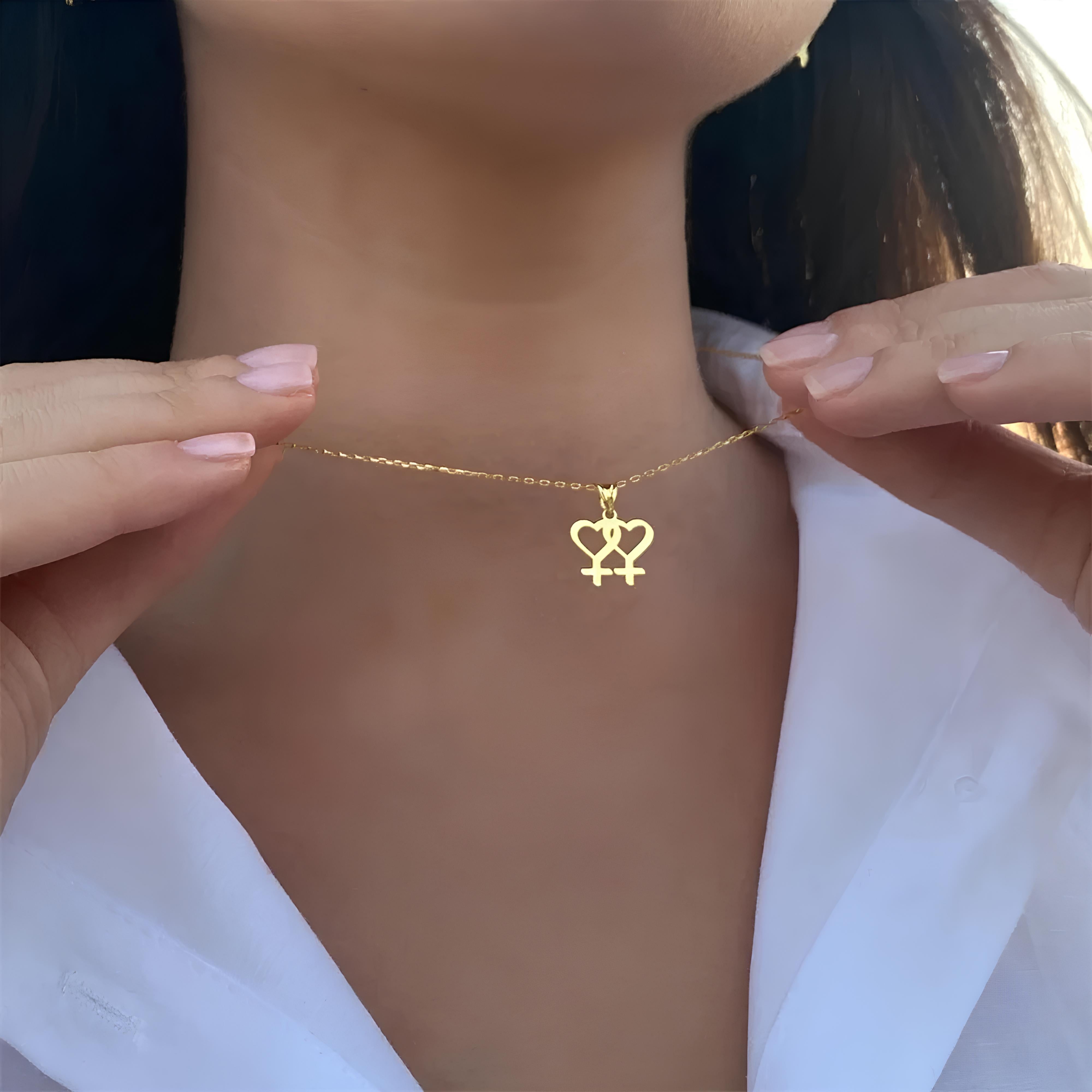 Twin Flames Pendant