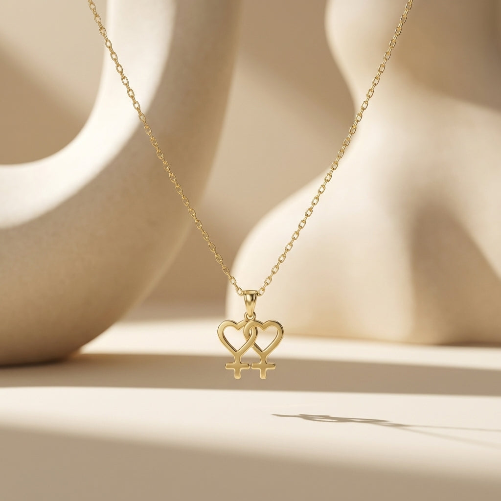 Twin Flames Pendant