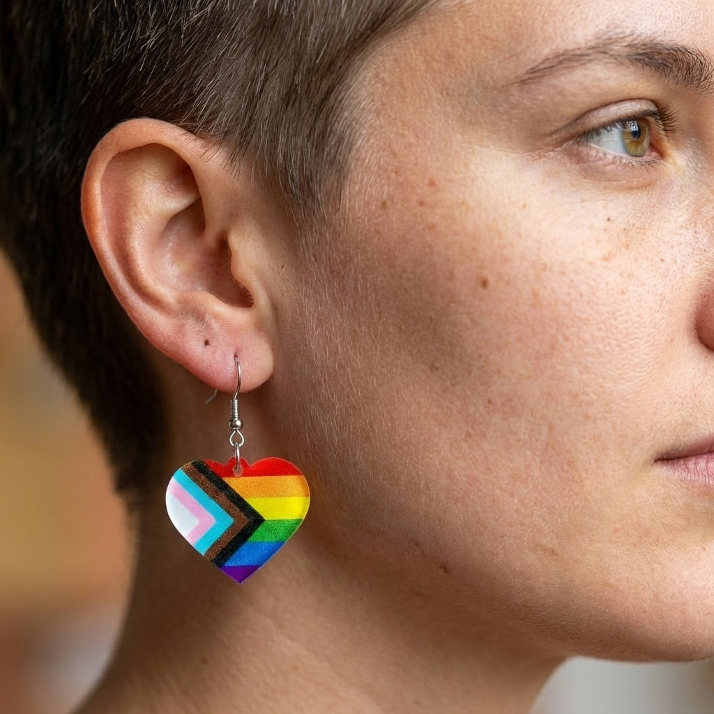 Progress Flag Earrings