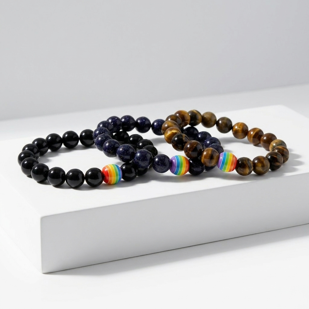 Charm Beaded Bracelet