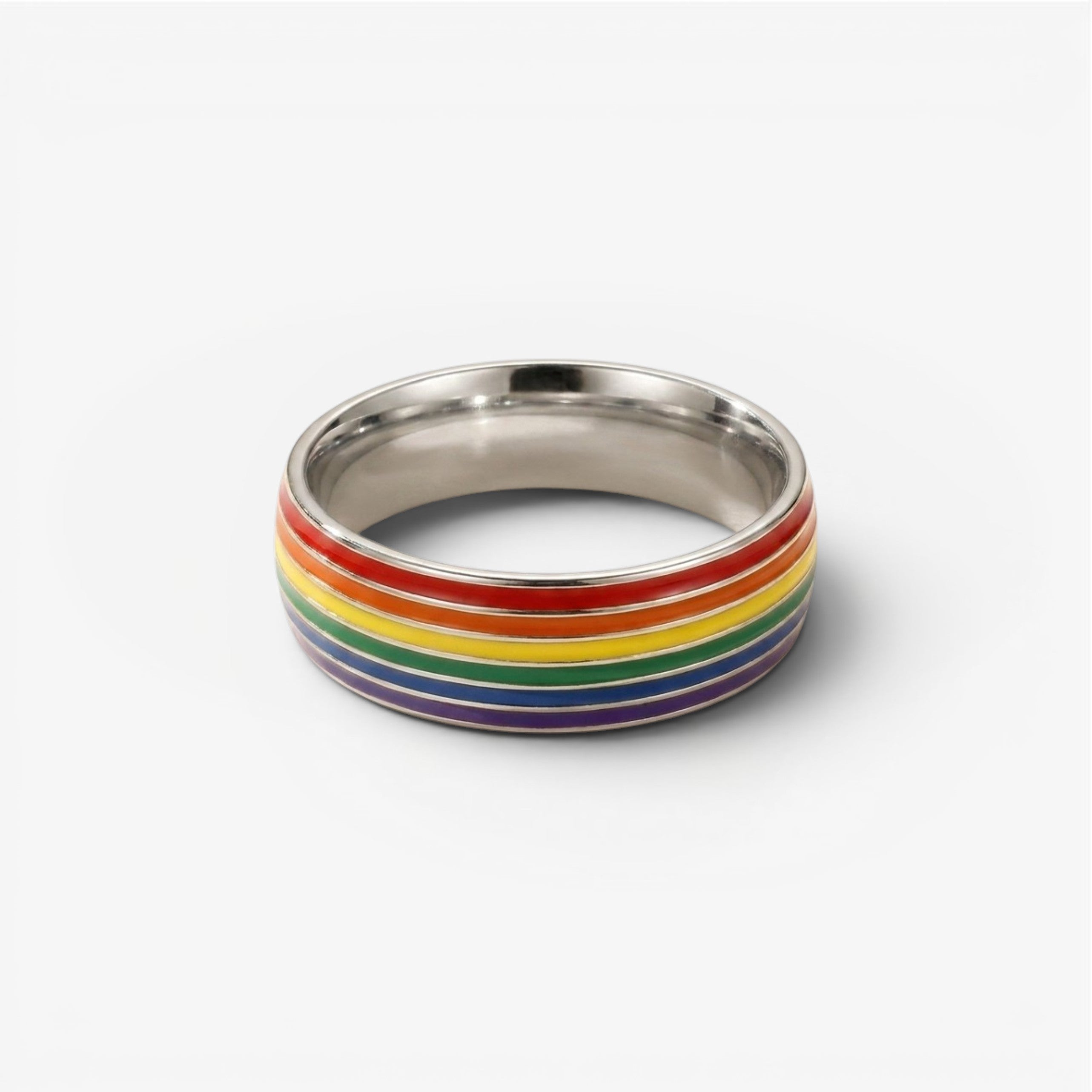 Titanium Rainbow Ring