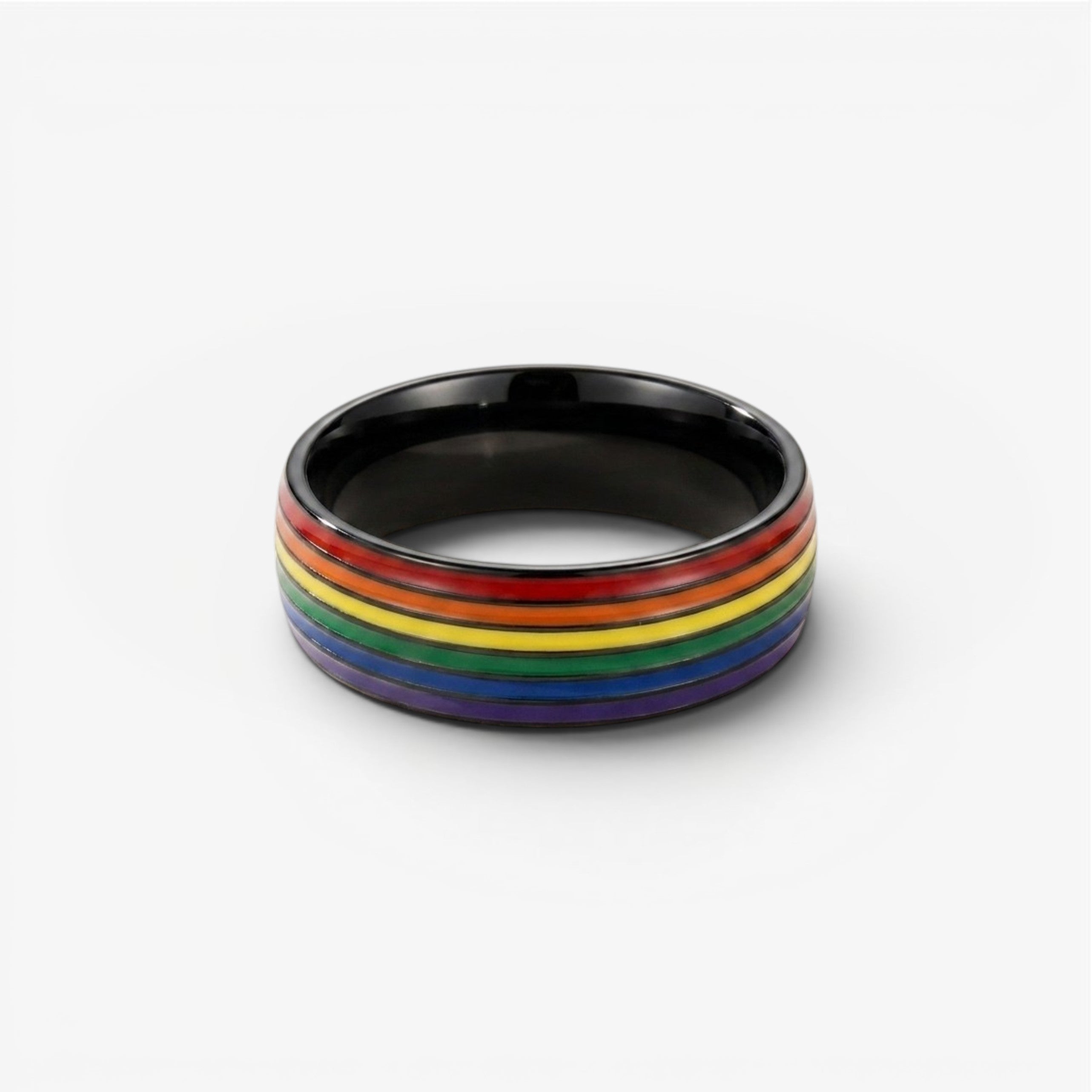 Titanium Rainbow Ring