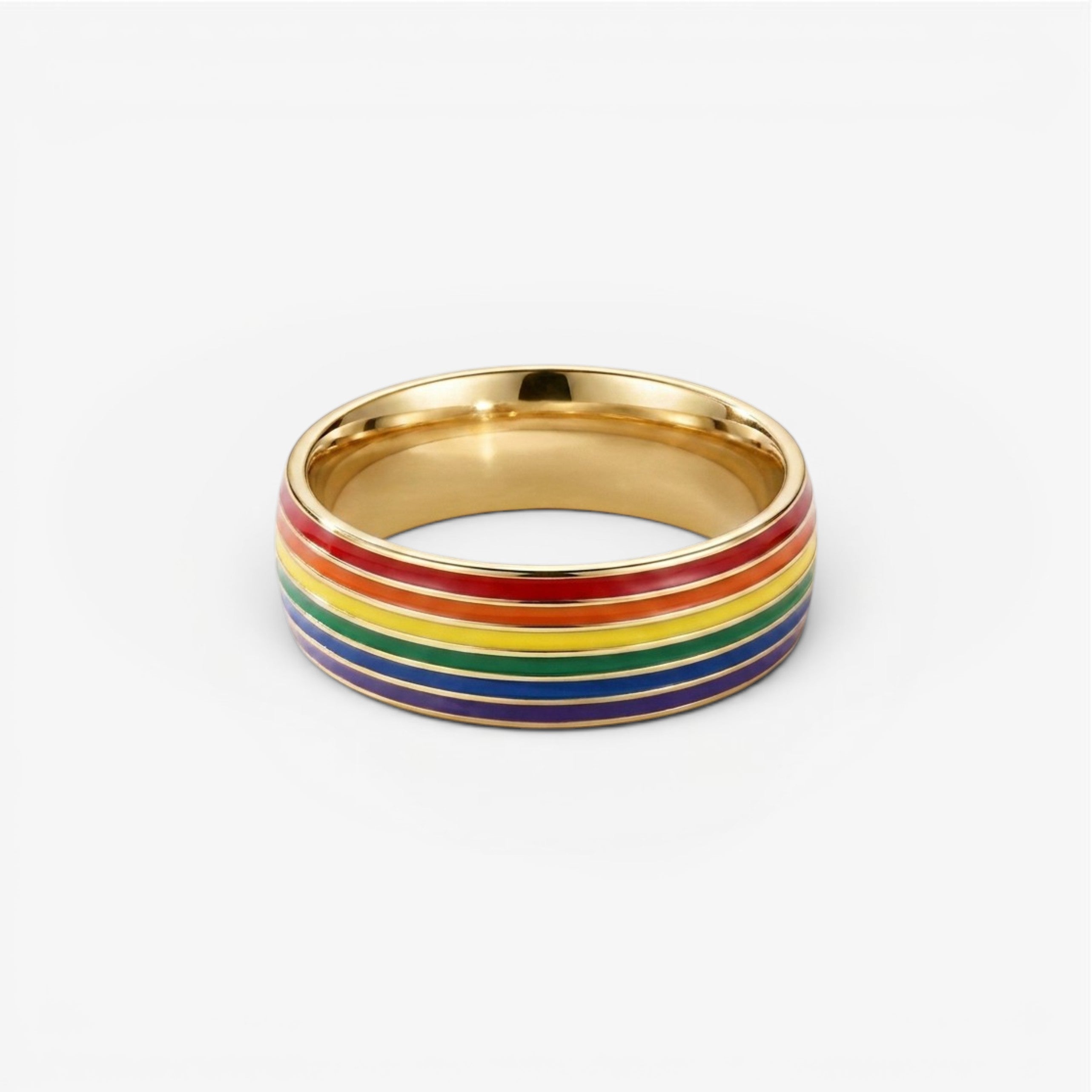 Titanium Rainbow Ring