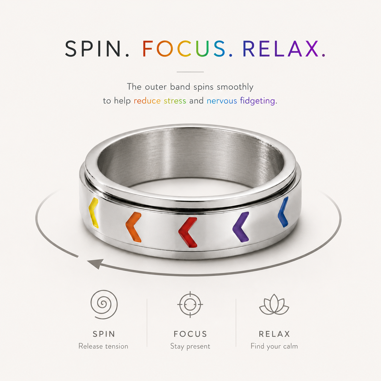 Pride Anxiety Ring
