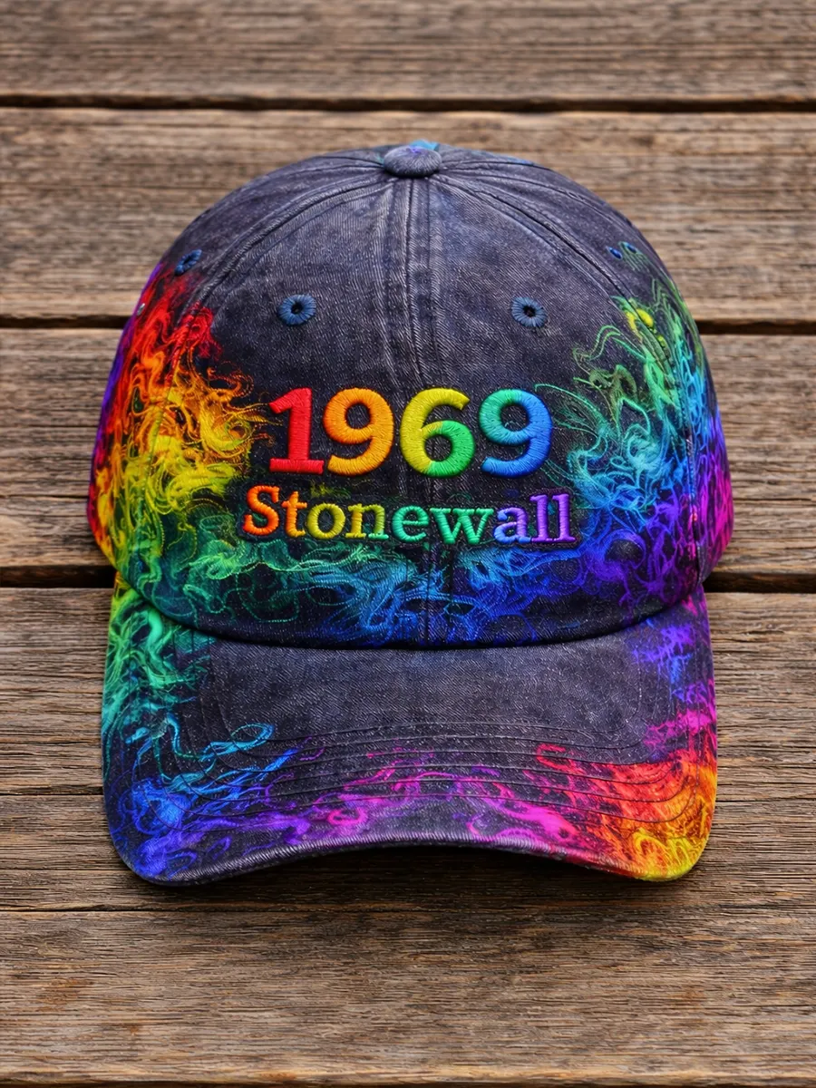 LGBT Pride: 1969 Stonewall Inn Commemorative Art Cap