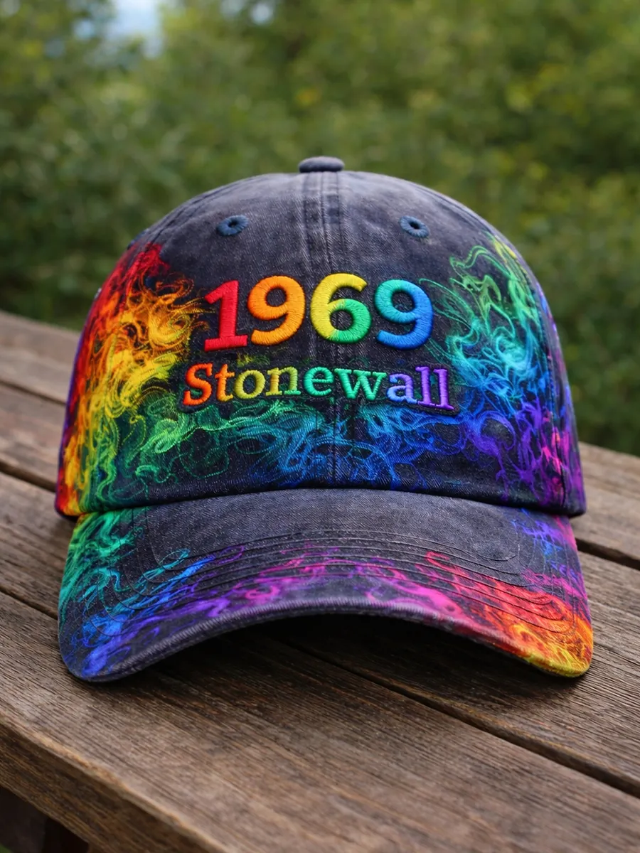 LGBT Pride: 1969 Stonewall Inn Commemorative Art Cap
