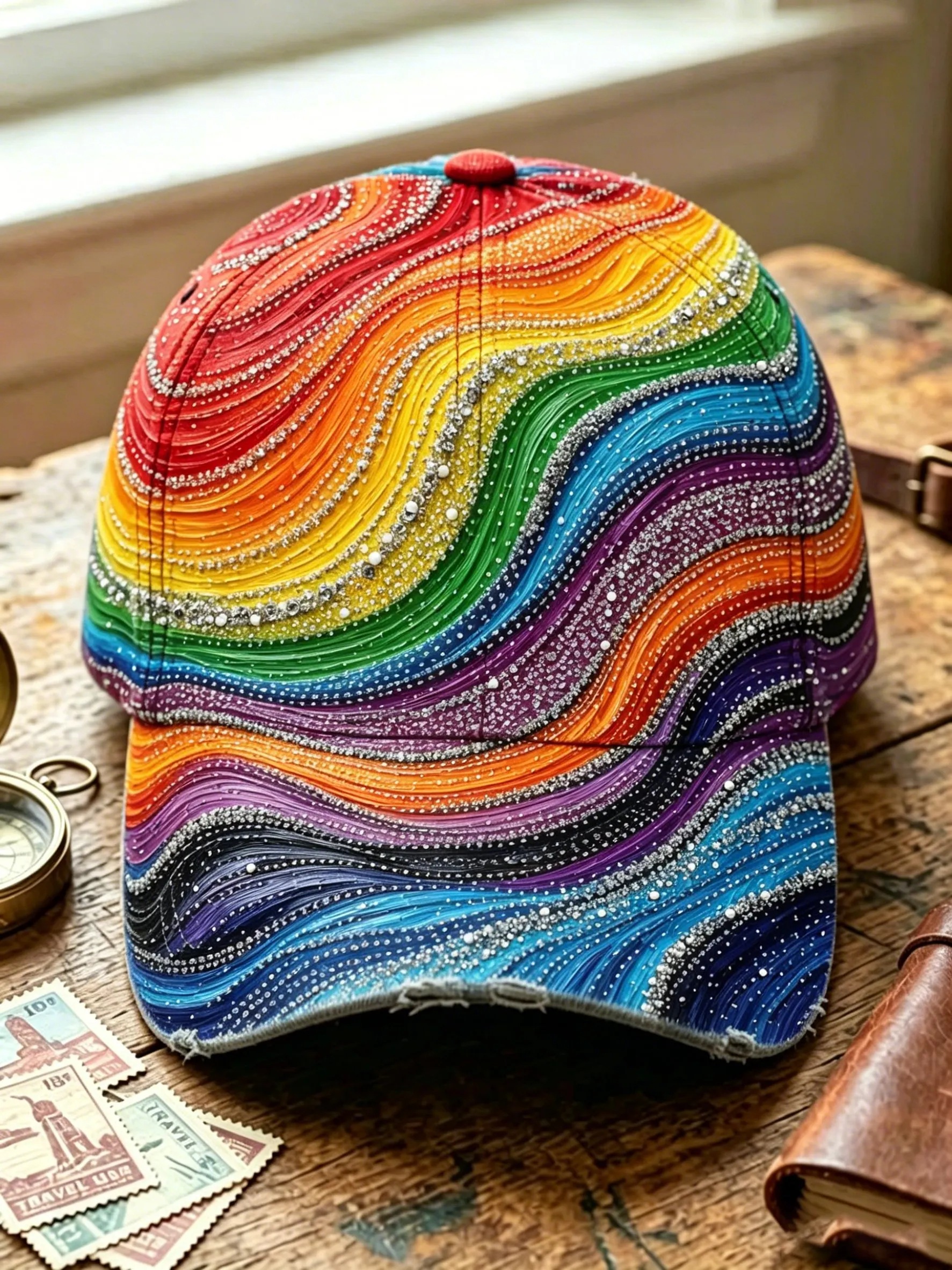 Unisex Retro LGBTQ Print Hat