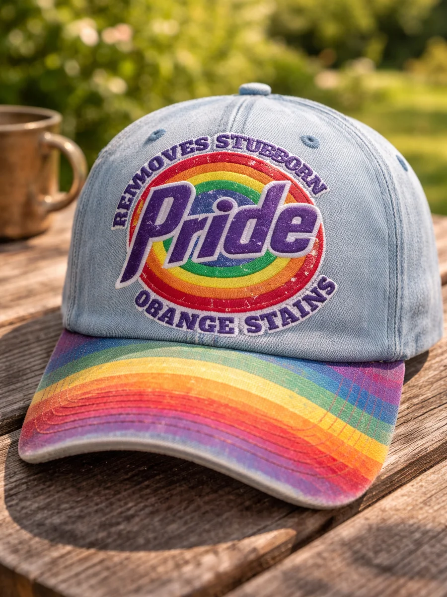 Rainbow Pride Month Gay Art Print Hat