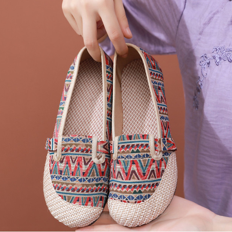 🔥Last day 60% OFF- Women's Vintage Slip On Shallow Loafers-Buy 2 Free shipping