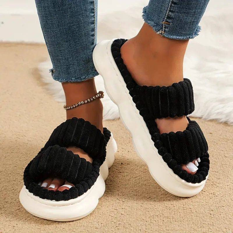  Women's Ultimate Comfort Plush Slippers