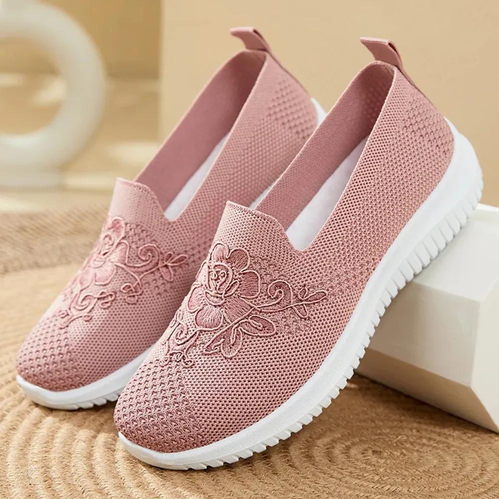 馃専50% OFF馃専Women's 2024 Breathable Hollow Out Flat Shoes