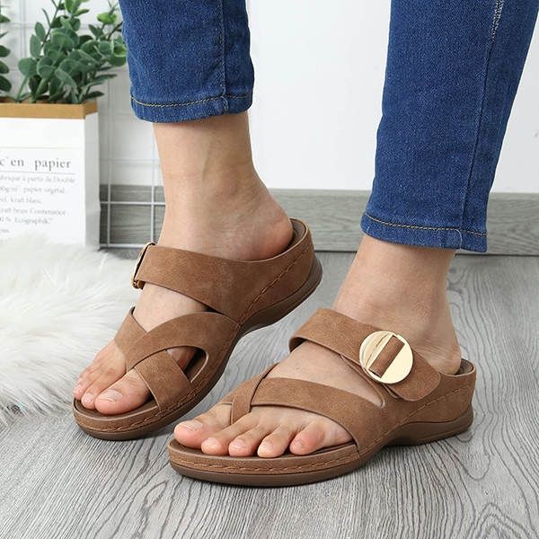 😍[May New]😍Womens Comfortable Breathable Light-weight Walking Arch Support Sandals