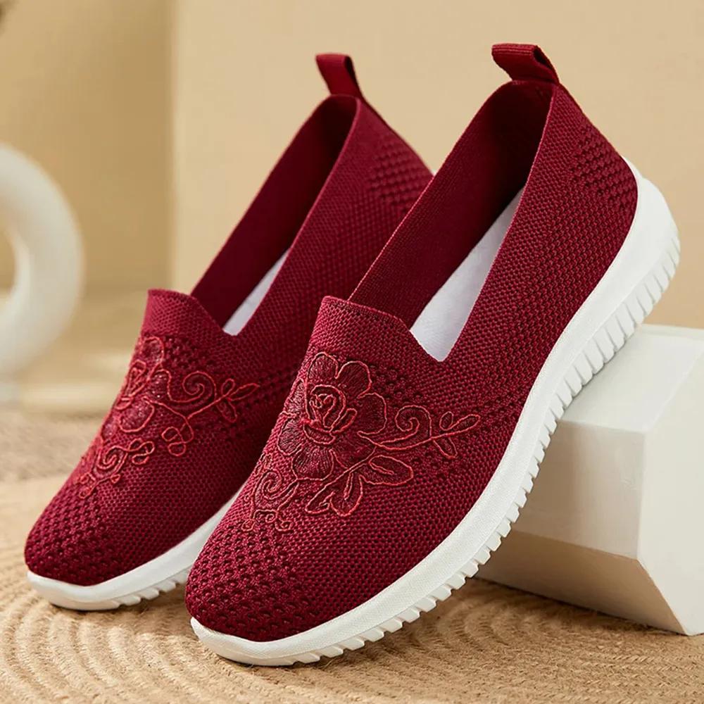 馃専50% OFF馃専Women's 2024 Breathable Hollow Out Flat Shoes