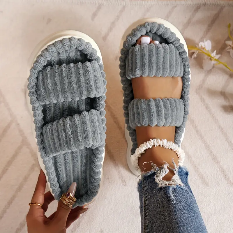  Women's Ultimate Comfort Plush Slippers