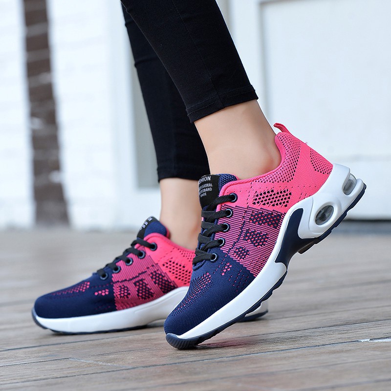 Women's Breathable Air Cushion Walking Sneakers