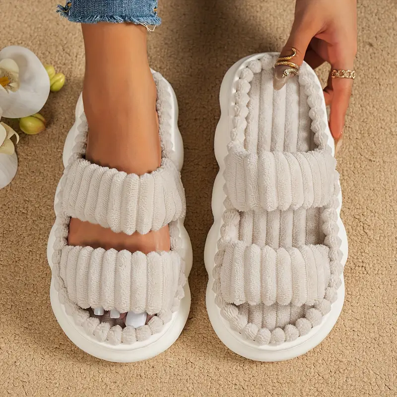  Women's Ultimate Comfort Plush Slippers