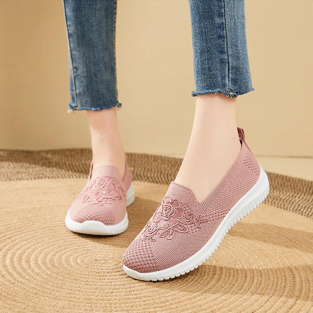 馃専50% OFF馃専Women's 2024 Breathable Hollow Out Flat Shoes