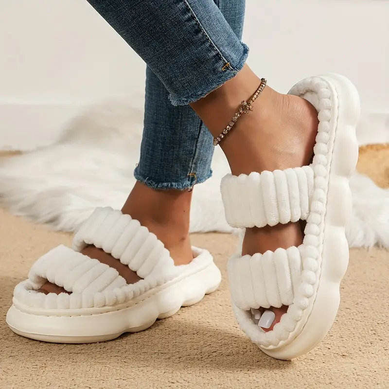  Women's Ultimate Comfort Plush Slippers