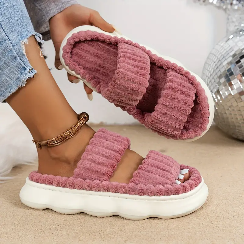  Women's Ultimate Comfort Plush Slippers