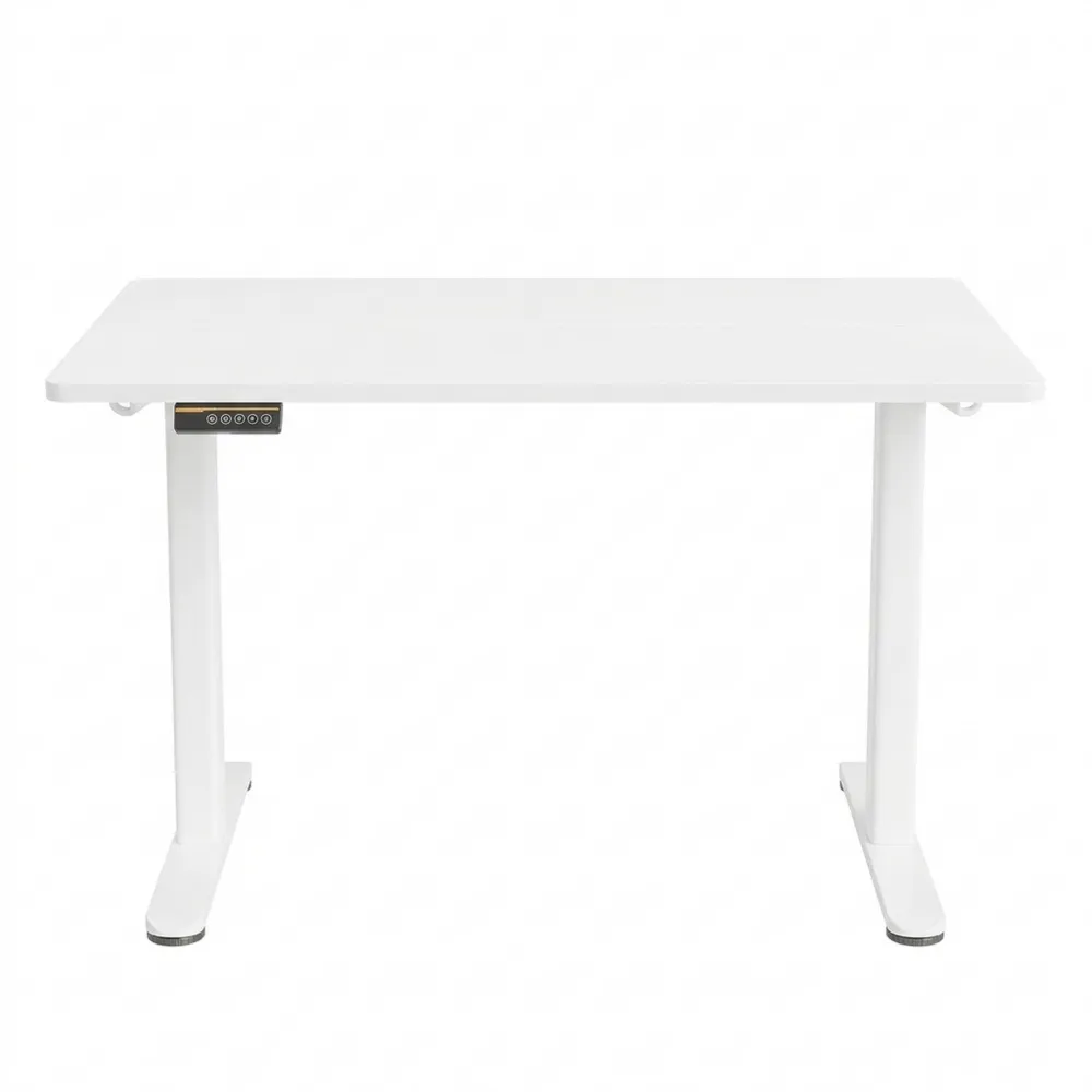 Elektrisch Höhenverstellbarer Tisch 120x60 cm - Weiß
