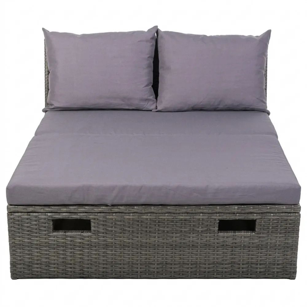 Platzsparendes Balkonset, wetterfestes Design für kleine Flächen