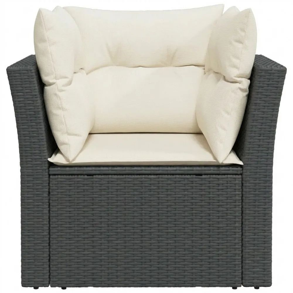 Outdoor Ecksofa mit waschbarem Bezug und Stahlrahmen