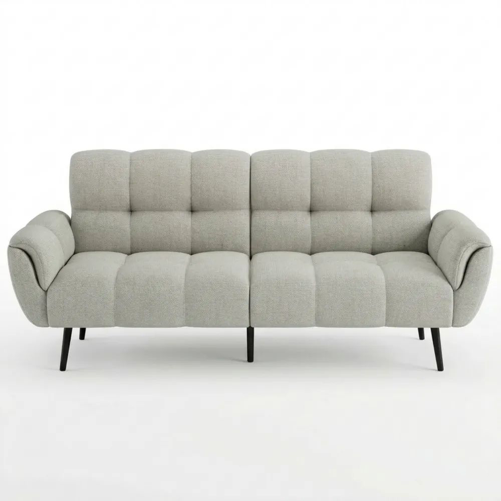 Bequemes Schlafsofa mit Klappfunktion für Wohn- und Schlafzimmer, 155x85cm