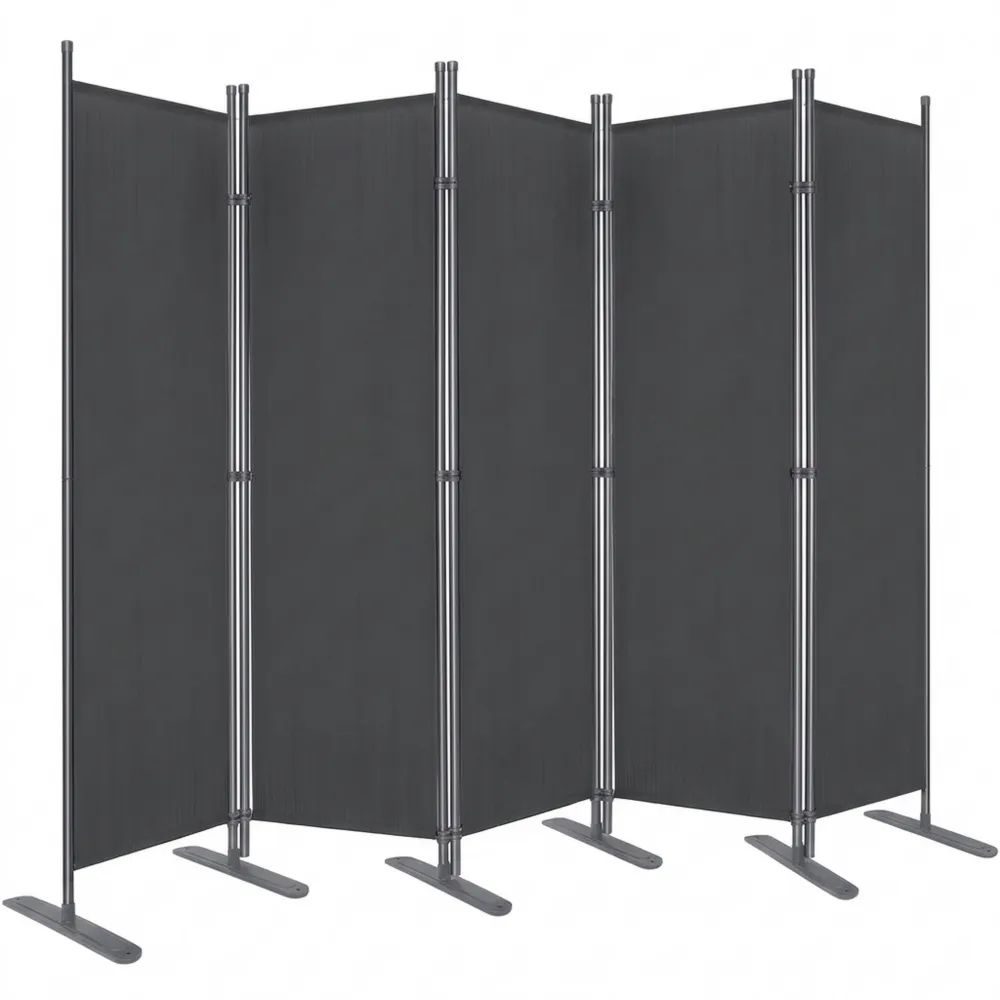 Faltbarer Raumteiler 280 x 180 cm für Balkon und Terrasse