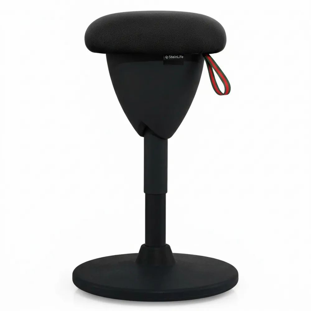 Ergonomischer Bürohocker, höhenverstellbar mit Schwingeffekt