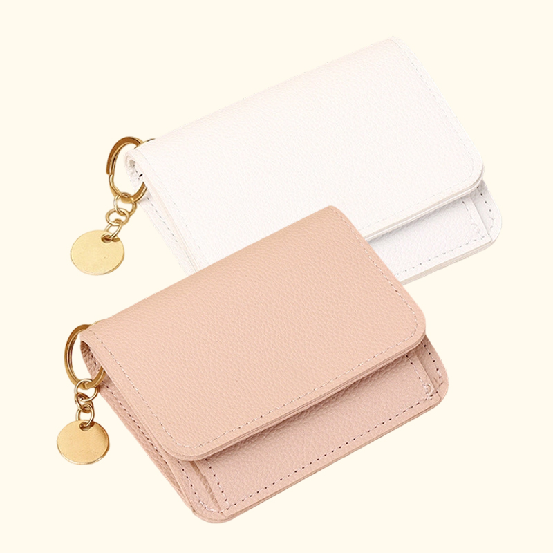 💖Osta 1, Saat 1 Ilmaiseksi!! ✨Vain 18,99 €!!💕 RFID Lompakko Naisille – Tyylikäs Korttikotelo Avainrenkaalla & Kolikkokukkaro