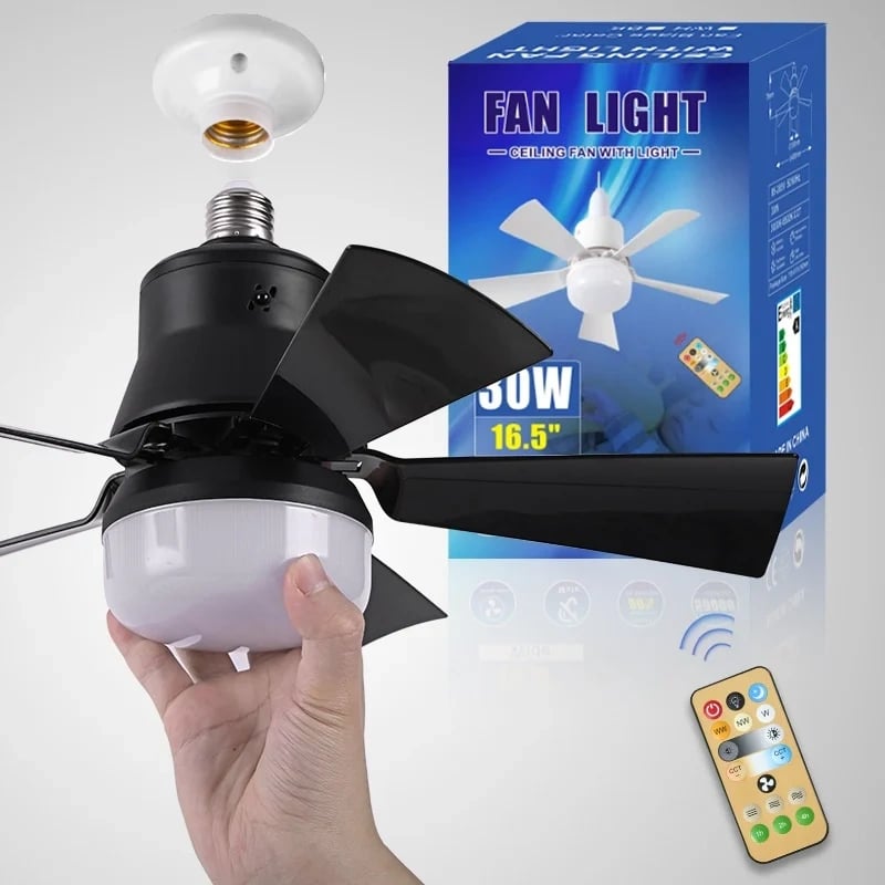 ⏳VIIMEINEN PÄIVÄ -50 % ALE🌀40W LED-kattotuuletinvalaisin – 20,5” Erittäin hiljainen kaukosäätimellä 🎯 | E27 + ILMAINEN B22-adapteri 🔌 | Makuuhuoneeseen 😴, Keittiöön 👩‍🍳 & Autotalliin 🛠️ – Iso-Britannia-valmis! 🇬🇧