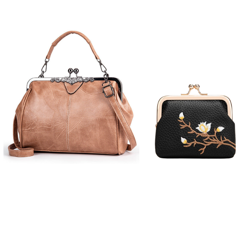 👜 2026 Uusi Retromuoti-klipsilaukku👛 Tyylikkyyttä ja käytännöllisyyttä!