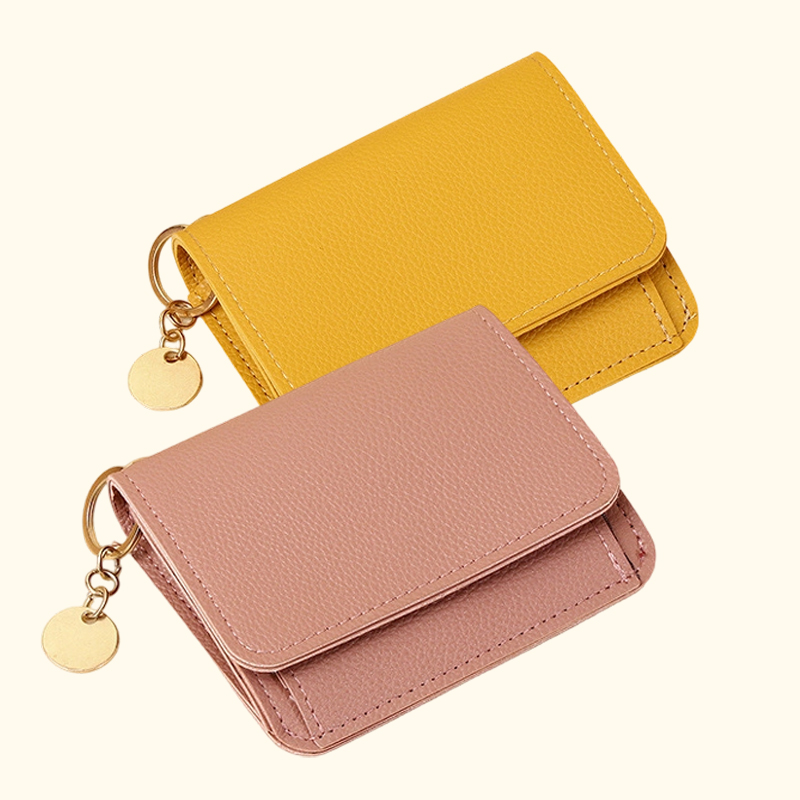 💖Osta 1, Saat 1 Ilmaiseksi!! ✨Vain 18,99 €!!💕 RFID Lompakko Naisille – Tyylikäs Korttikotelo Avainrenkaalla & Kolikkokukkaro