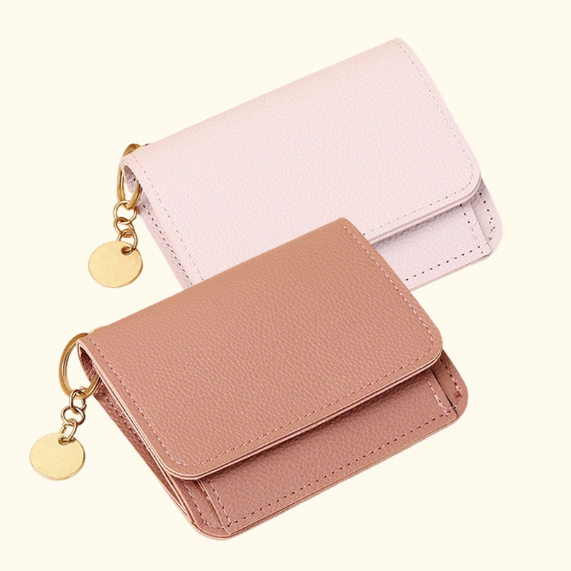 💖Osta 1, Saat 1 Ilmaiseksi!! ✨Vain 18,99 €!!💕 RFID Lompakko Naisille – Tyylikäs Korttikotelo Avainrenkaalla & Kolikkokukkaro