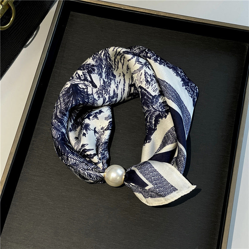 🤍 Helminauha-huivikoru magneettilukolla - Magneettilukko, pikatyyliä sekunneissa! ✨📦