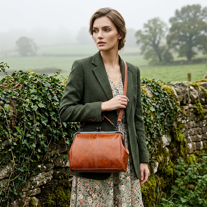 👜 2026 Uusi Retromuoti-klipsilaukku👛 Tyylikkyyttä ja käytännöllisyyttä!