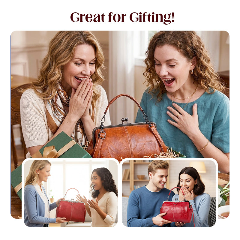 👜 2026 Uusi Retromuoti-klipsilaukku👛 Tyylikkyyttä ja käytännöllisyyttä!