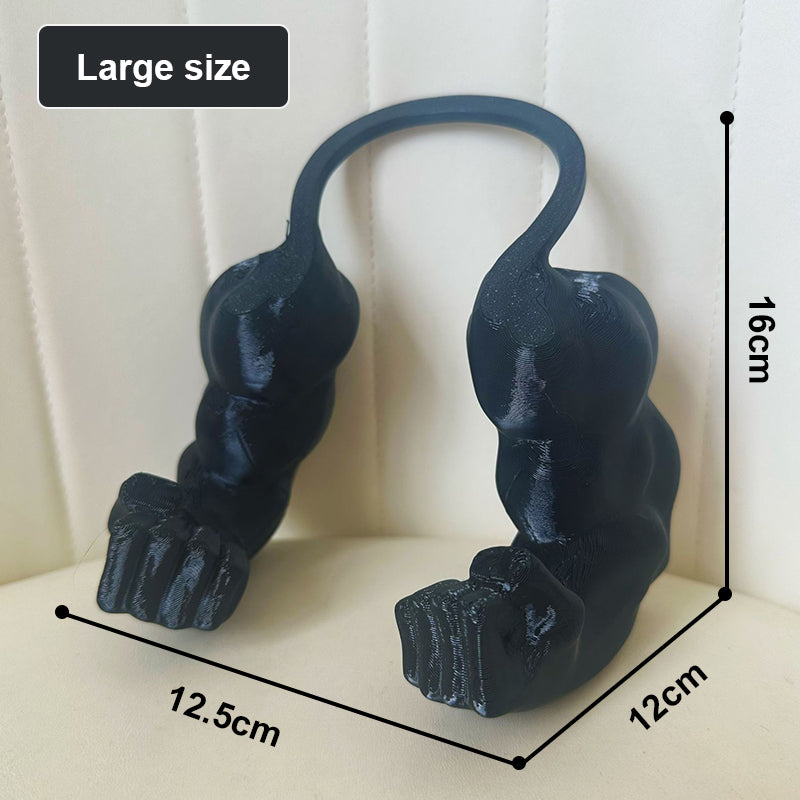 3D-tulostettu parodiorekvisiitta lemmikeille Hulk-kädet niskalenkillä