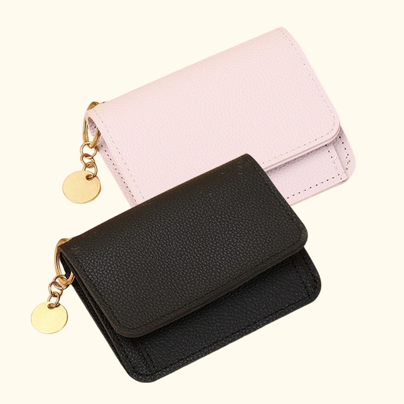 💖Osta 1, Saat 1 Ilmaiseksi!! ✨Vain 18,99 €!!💕 RFID Lompakko Naisille – Tyylikäs Korttikotelo Avainrenkaalla & Kolikkokukkaro