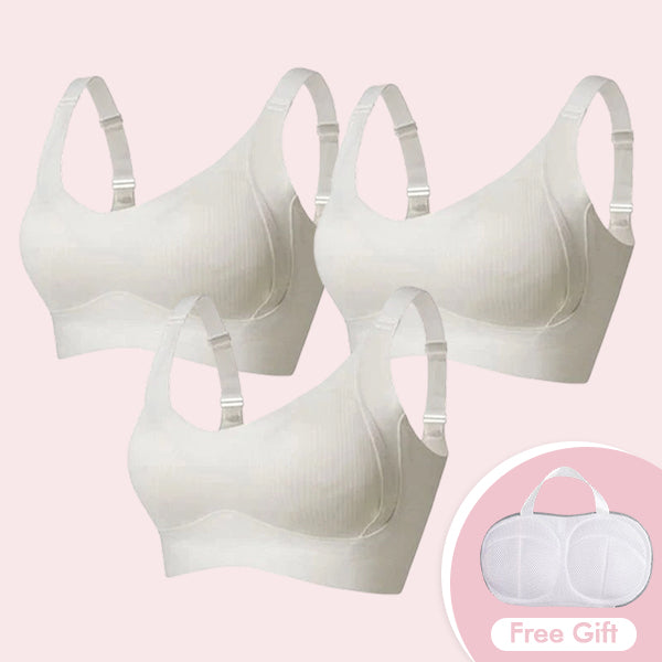 🎁 VAIN TÄNÄÄN: Osta 1 rintaliivit, saat 3 + ILMAINEN pesupussi!🔥Erittäin tukevat liivit | Push-up-liivit ilman kaaritukea👍Ei enää rintojen veltostumista