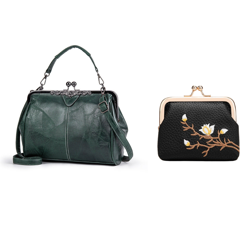 👜 2026 Uusi Retromuoti-klipsilaukku👛 Tyylikkyyttä ja käytännöllisyyttä!